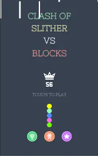 Clash of Slither vs Blocks Screen Shot 3