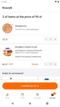 Dodo Pizza. Dostawa gratis. Screen Shot 4
