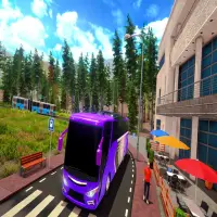 Bus Coach Simulator Driving Screen Shot 2