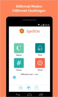SpellOn - Word Spelling Puzzle Screen Shot 0