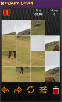 لعبة ترتيب الصور - صور خيول Screen Shot 2