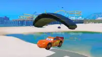 Super Hero Cars Lightning Mcqueen Car Racing Games Screen Shot 2