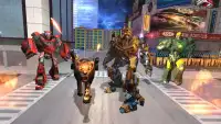 Robot Transforming Cheetah Attack: Cheetah Games Screen Shot 2