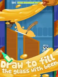 Happy Beer Glass: Pouring Water Puzzles Screen Shot 9