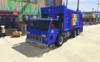 Superheroes Garbage Truck Drive 2018 Screen Shot 1