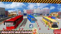 Real Coach Bus Simulator Drive City Bus Parking Screen Shot 0