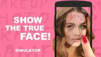 Makeup Photo Erase Simulator Screen Shot 1