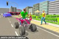 ATV Bike Taxi Sim 3D Screen Shot 3