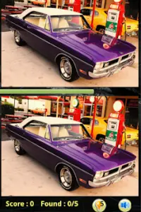 Find Differences cars Screen Shot 1