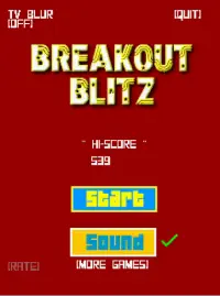 Classic Brick Breaker - Breakout Blitz Screen Shot 1
