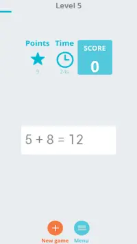 Calcul Clash-Mental Arithmetic Screen Shot 1