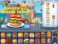 Burger Shop: My Cooking Games Screen Shot 7