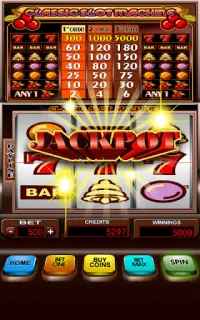 Classic Slot Machine Screen Shot 1