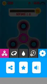 Fidget Spinner Game Screen Shot 3