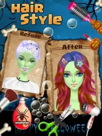 Halloween Hair Salon Screen Shot 3