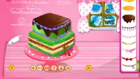 jeux de cuisine gâteau de noël Screen Shot 7