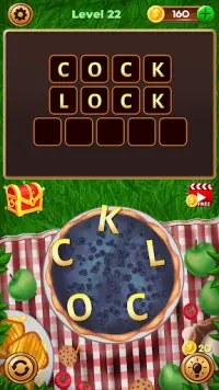 Word Evolution: Picnic (Free word puzzle games) Screen Shot 0