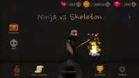 Ninja vs Skeleton Screen Shot 3