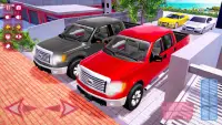 Pickup truck game offroad sim Screen Shot 5