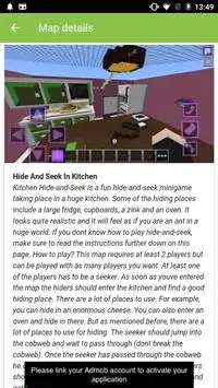 Hide n seek maps for MCPE Screen Shot 1