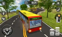 Risky Mountain Bus Racing 3D Screen Shot 1