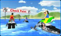 Kids Water Bike Racing 3D Screen Shot 1