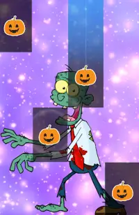 Piano Zombie Tiles vs Halloween : Scary Funny Game Screen Shot 0