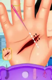 Lekarz ręki gra dla dzieci Screen Shot 3