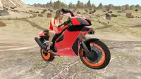 Motorcycle Driving Simulator 3D Screen Shot 2