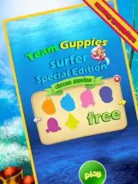 Team Guppies Surfer Bubble Screen Shot 1