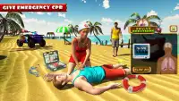 Beach Party Emergency Surgery Doctor Simulator 3D Screen Shot 0