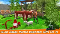 Village Farming Tractor Agriculture Happy Life 3D Screen Shot 1