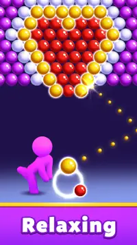 Bubble Shooter Bonhomme Screen Shot 3