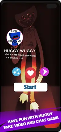 Huggy Wuggy Video Call & Chat Screen Shot 6