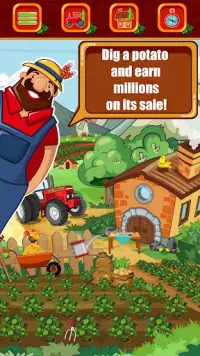 Farm Tycoon - life idle simula Screen Shot 0