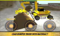 Areia Dump Escavadeira Truck Screen Shot 0