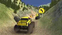 Offroad Hill Climb Jeep Sim Screen Shot 4