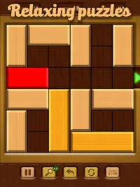 Unblock Red Wood Puzzle 2022 Screen Shot 6