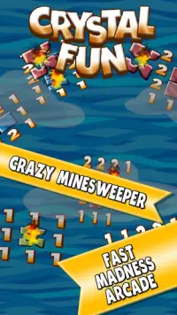 Crystal Fun: The new classic minesweeper free game Screen Shot 0