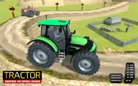 Tractor Trolley Simulator Cargo 3D Tractor Drive Screen Shot 2