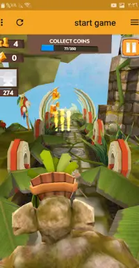 crazy running Screen Shot 1