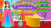 Princess jewelry shop - jewelry making girl games Screen Shot 0