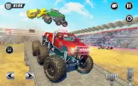 6x6 Monster Truck Demolition Derby: Stunt Car Race Screen Shot 1