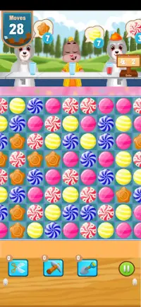 Candy Matching Crush Saga Game Screen Shot 2