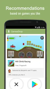 GAMESdrop - Games recommender Screen Shot 1