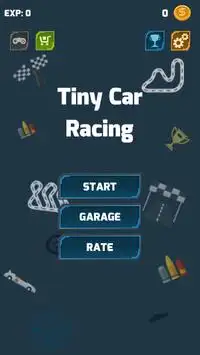 Tiny Car Racing Screen Shot 0