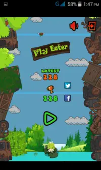 Fly Eater Screen Shot 1