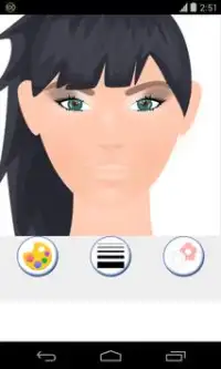 model makeup game Screen Shot 2