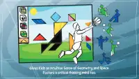 Kids Tangram Puzzles: Sports Screen Shot 7