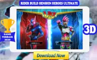 Rider Fighters Build Henshin Legend Ultimate 3D Screen Shot 0